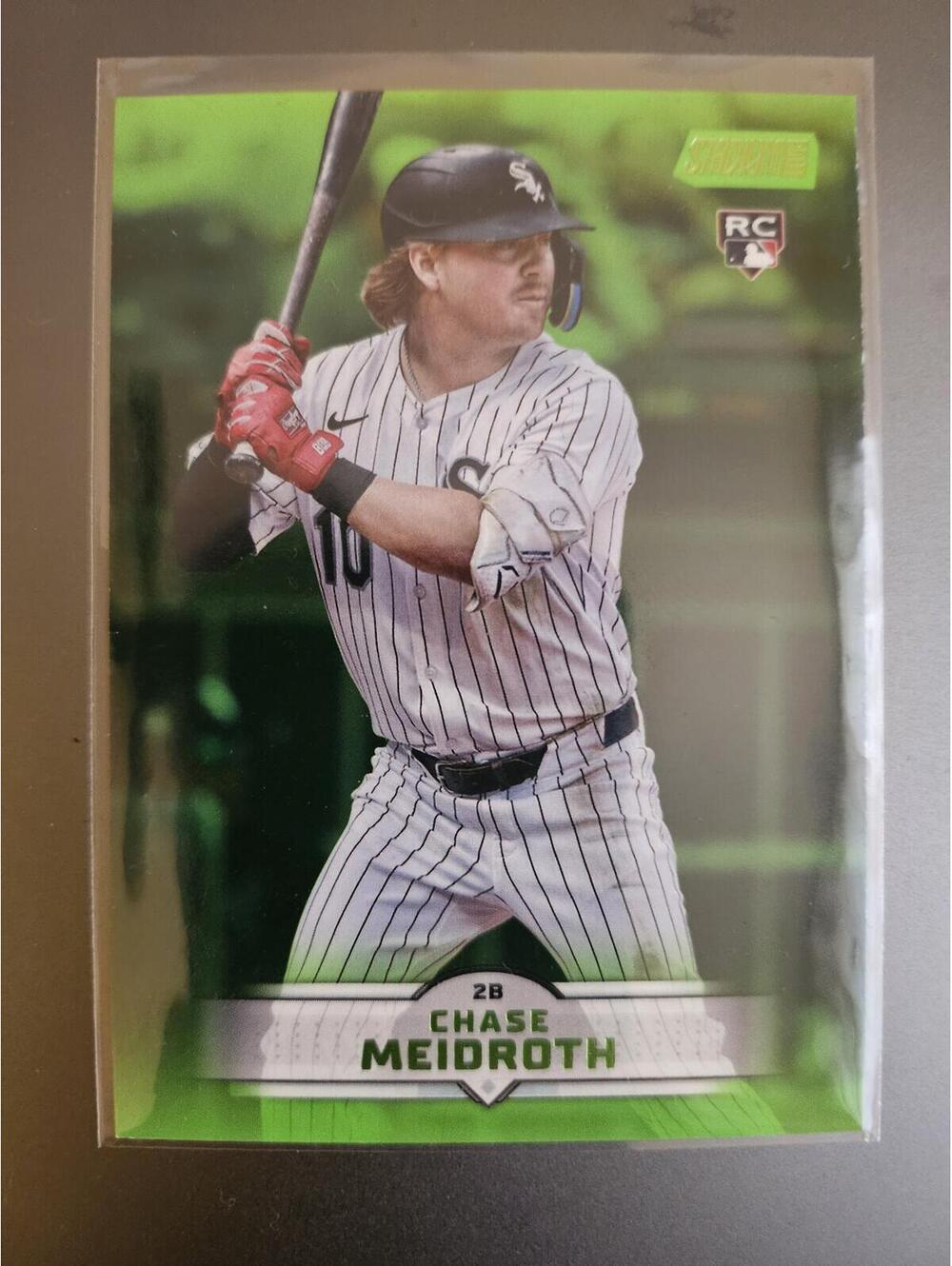 Chase Meidroth (RC) [Green Insert] #25 [Rookie] 2025 Topps Stadium Club